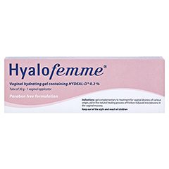 Hyalofemme Vaginal Gel 30 Gramm - Vorderseite