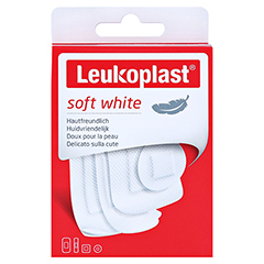 Leukoplast soft white Wundschnellverband Pflaster 30 Stck - Vorderseite