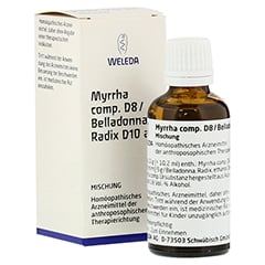 MYRRHA comp.D 8/Belladonna Radix D 10 aa Mischung 50 Milliliter N1