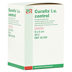 CURAFIX i.v. Control Kanlenfixierpfl.6x9 cm 50 Stck
