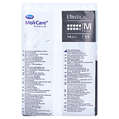 MOLICARE Premium Elastic Slip 10 Tropfen Gr.M 4x14 Stck - Linke Seite