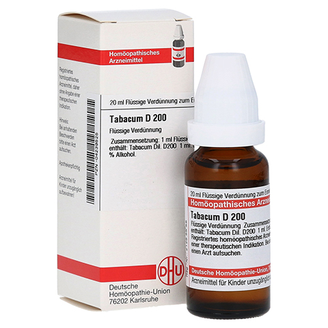 TABACUM D 200 Dilution 20 Milliliter N1