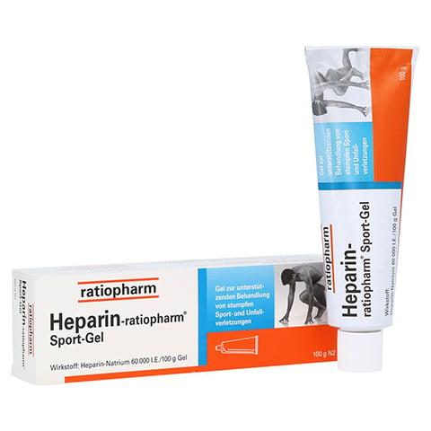 Heparin-ratiopharm Sport 100 Gramm N2