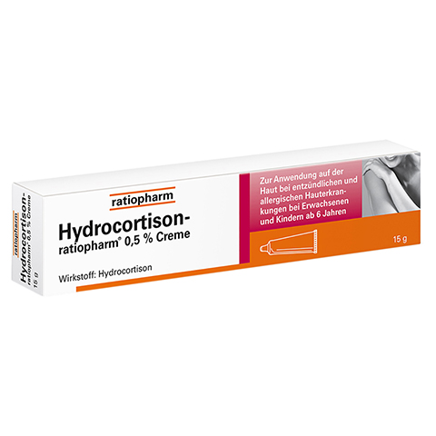 Hydrocortison-ratiopharm® 0,5 % Creme 15 Gramm