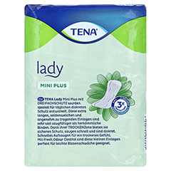 TENA LADY mini plus Inkontinenz Einlagen 10x16 Stück - Rückseite