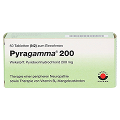 PYRAGAMMA 200 Tabletten 50 Stck N2 - Vorderseite