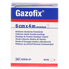 GAZOFIX Fixierbinde kohsiv 6 cmx4 m 1 Stck - Vorderseite