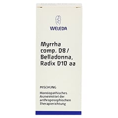 MYRRHA comp.D 8/Belladonna Radix D 10 aa Mischung 50 Milliliter N1 - Vorderseite