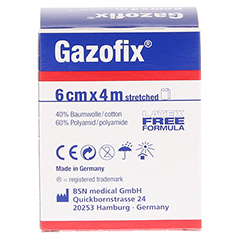 GAZOFIX Fixierbinde kohsiv 6 cmx4 m 1 Stck - Rckseite