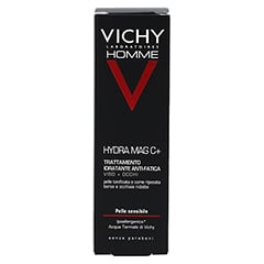 Vichy Homme Hydra Mag C+ Feuchtigkeitspflege Anti-Müdigkeit 50 Milliliter - Rückseite