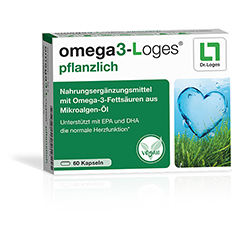 Omega3-loges Pflanzlich Kapseln 60 Stck