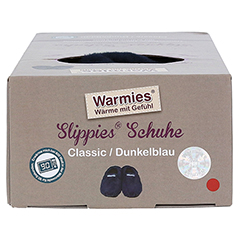 WARMIES Slippies Schuhe Classic Gr.41-45 dunkelbl. 1 Stck - Oberseite