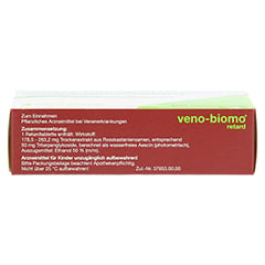 Veno-biomo retard 100 Stck N3 - Unterseite
