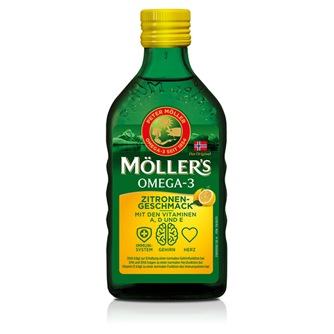 MLLER'S Omega-3 Zitronengeschmack l 250 Milliliter