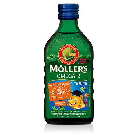 MLLER'S Omega-3 Kids Fruchtgeschmack l 250 Milliliter
