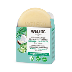 WELEDA Festes Shampoo Feuchtigkeit & Glanz 50 Gramm - Info 1