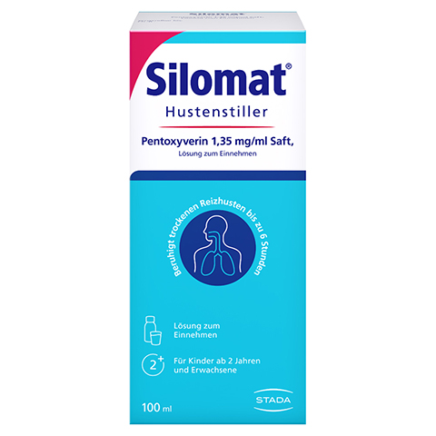 Silomat Hustenstiller Pentoxyverin 1,35mg/ml Saft 100 Milliliter N1