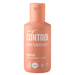 MY CONTROL Protection Insektenschutz Lotion+LSF 25