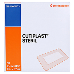 CUTIPLAST steril Wundverband 8x10 cm 50 Stck - Vorderseite