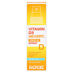 VITAMIN D3 HEVERT 1.000 I.E. Spray 30 Milliliter - Vorderseite