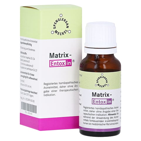 MATRIX-Entoxin Tropfen 20 Milliliter N1