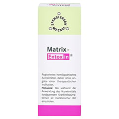 MATRIX-Entoxin Tropfen 20 Milliliter N1 - Rückseite