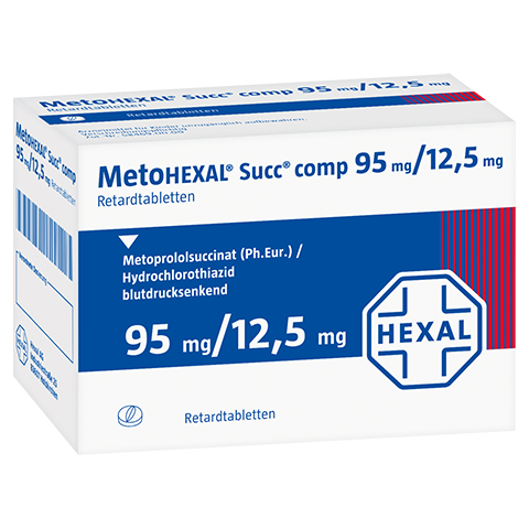 MetoHEXAL Succ comp 95mg/12,5mg 100 Stck N3