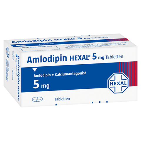 Amlodipin HEXAL 5mg 50 Stck N2