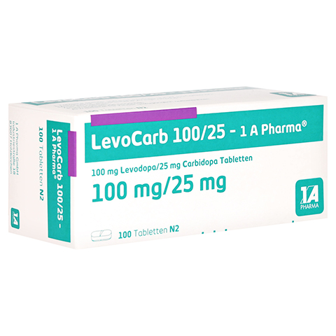 LevoCarb 100/25-1A Pharma 100 Stck N2