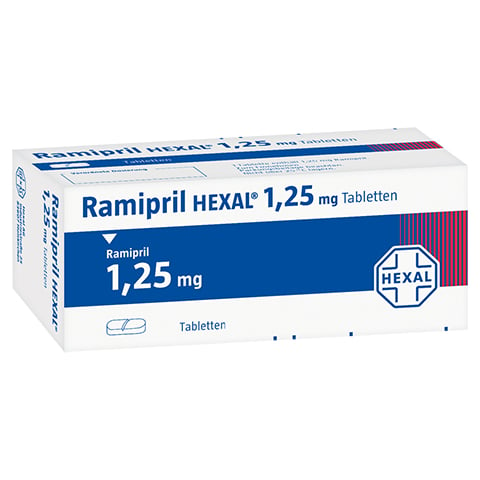 Ramipril HEXAL 1,25mg 100 Stck N3