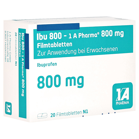 Ibu 800-1A Pharma 20 Stck N1