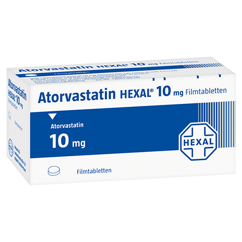 Atorvastatin Hexal 10mg 100 Stck N3