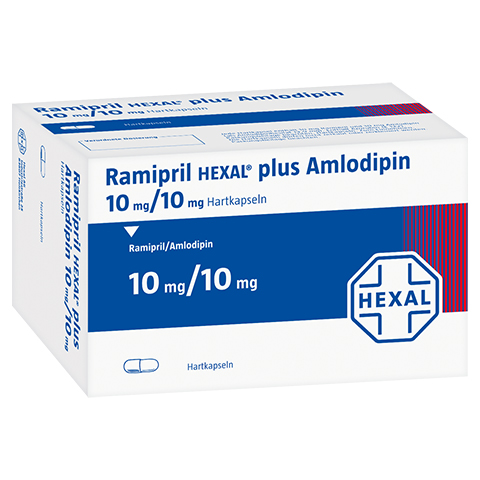 Ramipril HEXAL plus Amlodipin 10mg/10mg 100 Stck N3