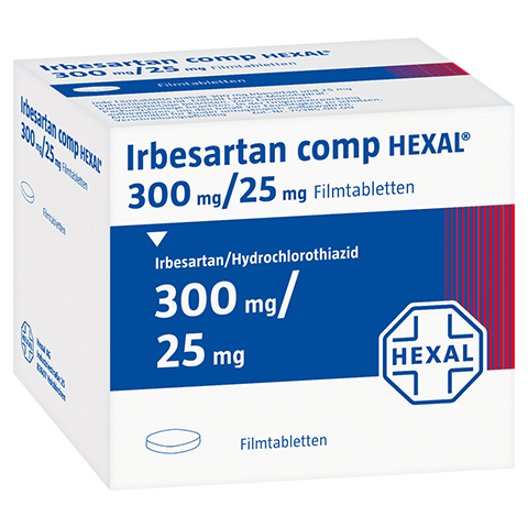 Irbesartan comp HEXAL 300mg/25mg 98 Stck N3