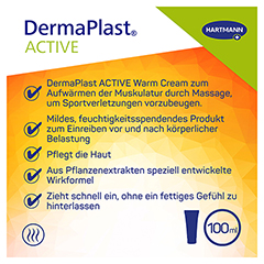 DERMAPLAST Active Warm Cream 100 Milliliter - Info 1