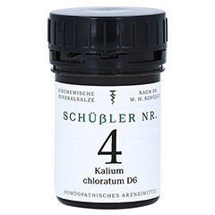 SCHSSLER NR.4 Kalium chloratum D 6 Tabletten