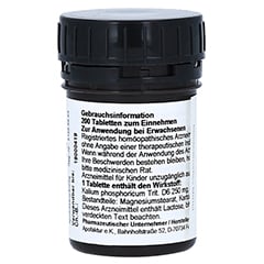 SCHSSLER NR.5 Kalium phosphoricum D 6 Tabletten 200 Stck - Rckseite
