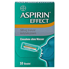 Aspirin Effect 10 Stück - Vorderseite