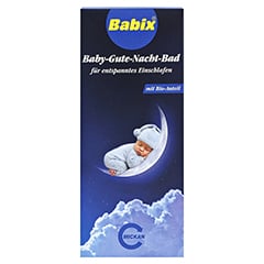 BABIX Baby-Gute-Nacht-Bad 125 Milliliter - Vorderseite