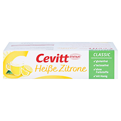 CEVITT immun heiße Zitrone classic Granulat 14 Stück - Oberseite