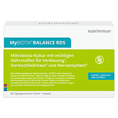 MYBIOTIK BALANCE RDS 20x2 g Plv.+20 Kapseln 1 Packung