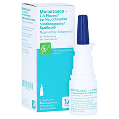 Mometason-1A Pharma bei Heuschnupfen 50 Mikrogramm/Sprhsto 10 Gramm