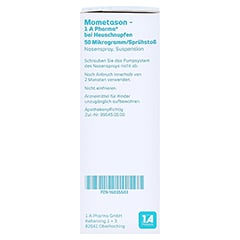 Mometason-1A Pharma bei Heuschnupfen 50 Mikrogramm/Sprhsto 10 Gramm - Linke Seite