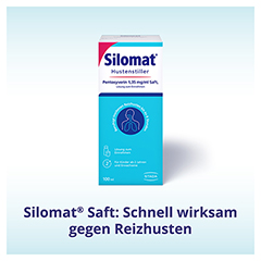 Silomat Hustenstiller Pentoxyverin 1,35mg/ml Saft 100 Milliliter N1 - Info 1