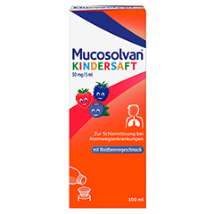 Mucosolvan Kindersaft 30mg/5ml 100 Milliliter N1