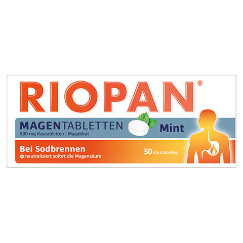 Riopan Magen Tabletten Mint 50 Stück N2