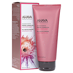 AHAVA Mineral Shower Gel Cactus & pink Pepper 200 Milliliter