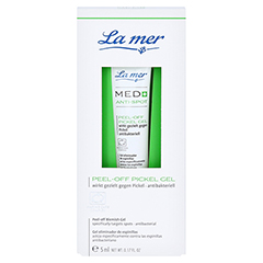 LA MER MED+ Anti-Spot peel-off Pickel Gel o.Parfum 5 Milliliter - Vorderseite