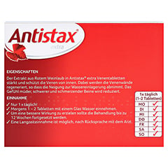 Antistax extra Venentabletten 30 Stück - Rückseite