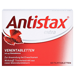 Antistax extra Venentabletten 60 Stück - Vorderseite